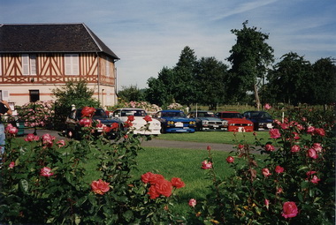 Ankunft bei Madame Danielle Carpentier in Formentin.
      Arrival at Madame Danielle Carpentier in Formentin